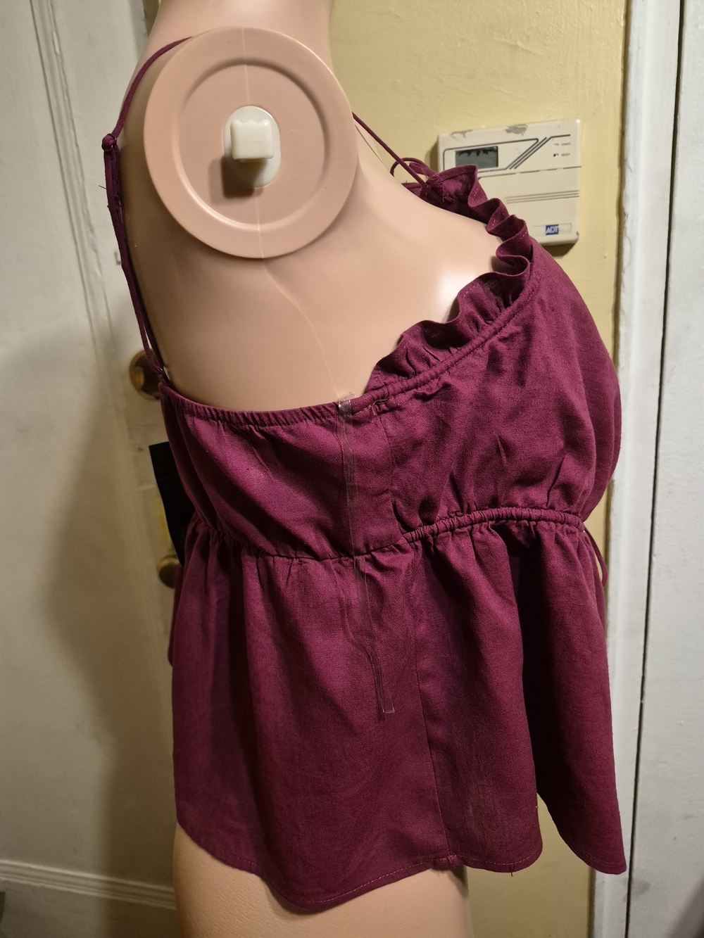 Wild Fable Women' Burgundy/Wine Crop Top with Tag Size XXL - Picture 11 of 15